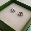 Kate Spade Jewelry | Bourgeois Bow Stud Earrings | Color: Silver | Size: Os