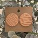 Urban Outfitters Jewelry | Handmade Clay Earrings | Color: Tan | Size: Os