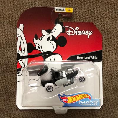 Disney Toys | Disney Hot Wheels Car - Steamboat Willie | Color: Black/White | Size: N/A
