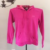 Under Armour Tops | 3 For $30 - Under Armor Hooded Sweatshirt M | Color: Pink | Size: M