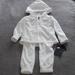 Nike Matching Sets | Baby / Infant Nike Girl 2 Piece Velour Suit | Color: Cream | Size: 18mb