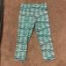 Nike Pants & Jumpsuits | Nike 7/8 Dri Fit Leggings | Color: Blue/White | Size: M