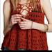 Free People Tops | Hp Price Drop Today Nwt Beautiful Fp Crochet Top | Color: Brown/Red | Size: S