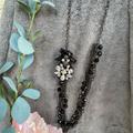 Torrid Jewelry | Long Statement Necklace | Color: Black/Silver | Size: Os