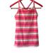 Lululemon Athletica Tops | Lululemon Racer Power Y Luon Striped Tank Top Sz 4 | Color: Pink/White | Size: 4