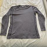 Under Armour Shirts | Gray Under Armour Long Sleeve Tee | Color: Gray | Size: S