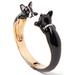 Kate Spade Jewelry | Kate Spade Ma Cherie Antoine Dog Cuff Bracelet | Color: Black/Gold | Size: Os