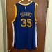 Adidas Shirts | Kevin Durant Adidas Warriors Jersey Men's Size Xxl | Color: Blue/Gold | Size: Xxl