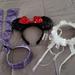 Disney Accessories | Disney Micky Mouse, And Other Girls Hairband | Color: Black/Red | Size: Osbb