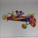 Disney Other | Disney Mickey Mouse Wall Decals Stickers Clings | Color: Blue/Red | Size: Osb