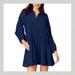 Free People Dresses | Free People Drop Waist Shirt Dress | Color: Blue | Size: S