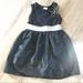 Disney Dresses | Disney Brand Black Dress Children’s Medium | Color: Black/Silver | Size: Mg