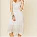 Free People Dresses | New Romantics By Free People Embroidered Lace Midi | Color: White | Size: M