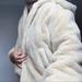 Zara Jackets & Coats | Beige Teddy Cream Faux Fur Jacket Coat With Hood | Color: Cream/Tan | Size: S