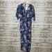 Jessica Simpson Dresses | Jessica Simpson Floral Maxi Dresss | Color: Blue/Green | Size: M