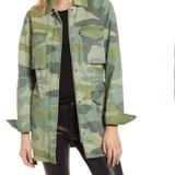 Levi's Jackets & Coats | Levi’s Cotton Military Jacket- Camo | Color: Green | Size: M