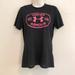 Under Armour Tops | 3x$20 Sale Black And Pink Under Armour T-Shirt | Color: Black/Pink | Size: S