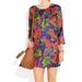 J. Crew Dresses | J. Crew Silk Floral Dress | Color: Blue/Pink | Size: 2