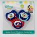 Disney Accessories | New Disney Mickey Mouse Pacifier Pack | Color: Blue/Red | Size: Osbb