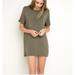 Brandy Melville Dresses | Brandy Melville Tshirt Dress | Color: Green | Size: One Size