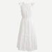 J. Crew Dresses | J.Crew Brand New W/ Tags Tall Eyelet Midi Dress 4t | Color: White | Size: 4 Tall