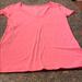 American Eagle Outfitters Tops | American Eagle Favorite V Neck Tee | Color: Pink | Size: S