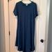 Lularoe Dresses | Lularoe Medium Carly. Euc | Color: Blue/Green | Size: M