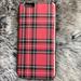 J. Crew Accessories | Jcrew 6s Phone Case Holiday Plaid | Color: Red | Size: 6s