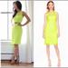 J. Crew Dresses | J Crew Collection Neon Lace Sheath Dress A8182 | Color: Green/Yellow | Size: 2