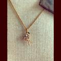 Kate Spade Jewelry | Kate Spade Rose Gold Flamingo Necklace | Color: Gold | Size: Os
