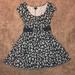 American Eagle Outfitters Dresses | **2/$13** [American Eagle] Animal Print Dress | Color: Gray/Green | Size: S