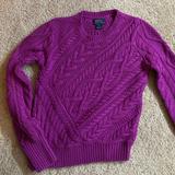 Polo By Ralph Lauren Shirts & Tops | Girls Purple Polo By Ralph Lauren Sweater | Color: Purple | Size: Mg