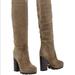 Michael Kors Shoes | Michael Kors Collection Greyson Suede Boots | Color: Brown/Gray | Size: 6