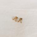 Madewell Jewelry | Madewell Gold Triangle Earring Studs | Color: Gold | Size: Os