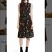 Kate Spade Dresses | Kate Spade “In Bloom” Smock Waist Flora Dress | Color: Black | Size: 4