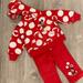 Disney Matching Sets | Disney Parks Baby Outfit | Color: Red/White | Size: 6mb