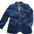J. Crew Jackets & Coats | Boys Blue Velvet Ludlow Blazer Jacket Size 7 | Color: Blue | Size: 7b