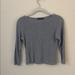 Brandy Melville Tops | Brandy Melville Long Sleeve T | Color: Gray | Size: One Size