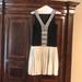 Jessica Simpson Dresses | Jessica Simpson Black And Cream Dress- Size 10 | Color: Black/Cream | Size: 10