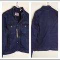 Levi's Jackets & Coats | Levi’s Cotton Blend Stretch Moto Field Jacket Nwt | Color: Blue | Size: Various