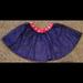 Disney Bottoms | Disney Minnie Mouse Ruffle Skirt | Color: Blue/Red | Size: 5g