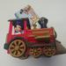 Disney Toys | Disney Talking Mickey Pullback Toy Train Car | Color: Black/Red | Size: Osb