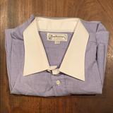 Burberry Shirts | Burberry Blue Men’s Dress Shirt | Color: Blue | Size: 16-33