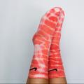Nike Underwear & Socks | Coral Nike Tie Dye Socks | Color: Orange/Red | Size: L