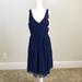 J. Crew Dresses | J.Crew Silk Chiffon Heidi Dress - Nwt | Color: Blue | Size: 10