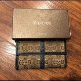 Gucci Bags | Authentic Gucci D Ring Bifold Leather Wallet | Color: Brown | Size: Os