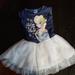 Disney Dresses | Frozen Dree | Color: Blue/White | Size: 2tg