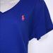 Polo By Ralph Lauren Tops | Classic V-Neck Cotton T-Shirt | Color: Blue | Size: Xl