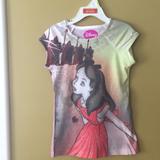 Disney Shirts & Tops | 3/$15 Nwt Disney Shirt | Color: Gray/Red | Size: 6g