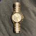 Michael Kors Jewelry | Gold And White Michael Kors Watch | Color: Gold | Size: Os